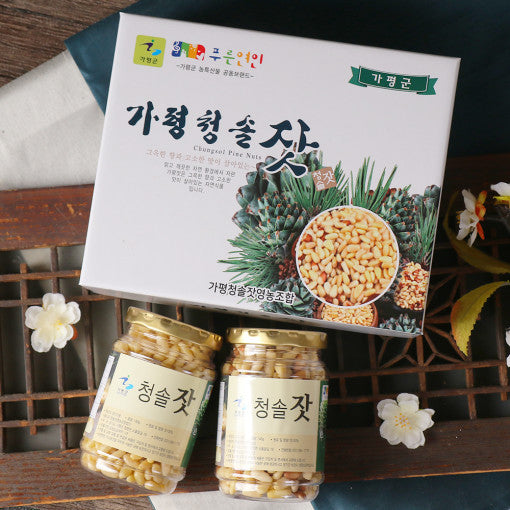 유기농가평청솔잣 Organic Gapyeong Cheongsol Pine Nut