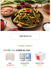 Load image into Gallery viewer, 맛있는 수제 전라도 가정식 국내산 열무김치 2kg / 3kg
